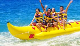 Banana Boat in Nha Trang Khanh Hoa Province